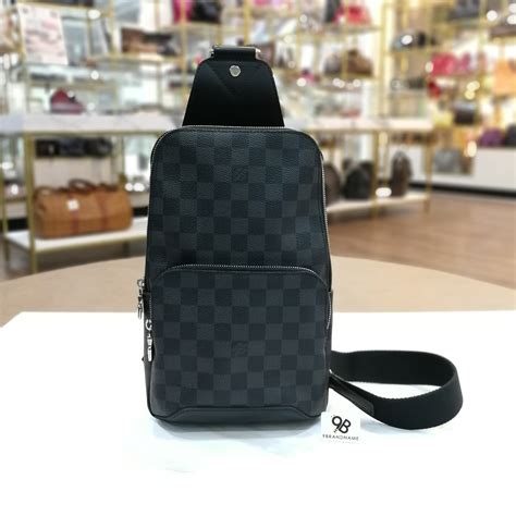 lv graphite sling bag|damier graphite canvas slingbag.